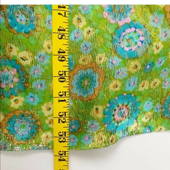 Vintage 1960s maxi dress flower power mod Floral - Picture 11 of 11